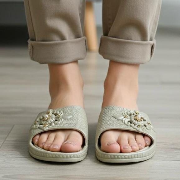 Pure Nylon House Slippers for Girls