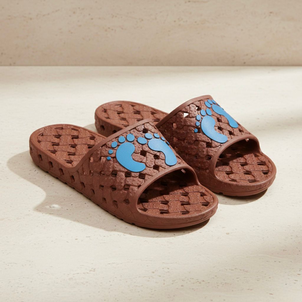 Anti Slip Quick Dry Bathroom Slippers for Wet Tiles.