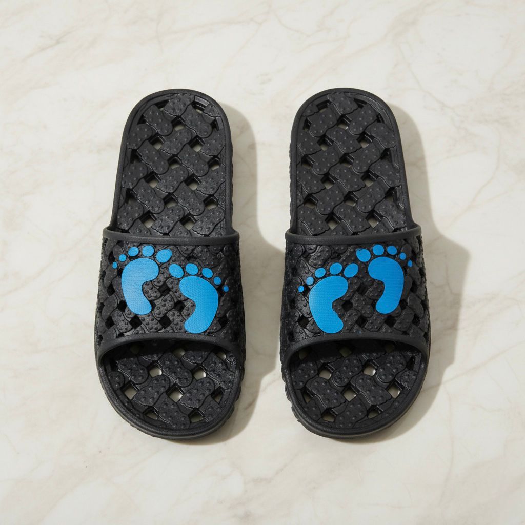Anti Slip Quick Dry Bathroom Slippers for Wet Tiles.