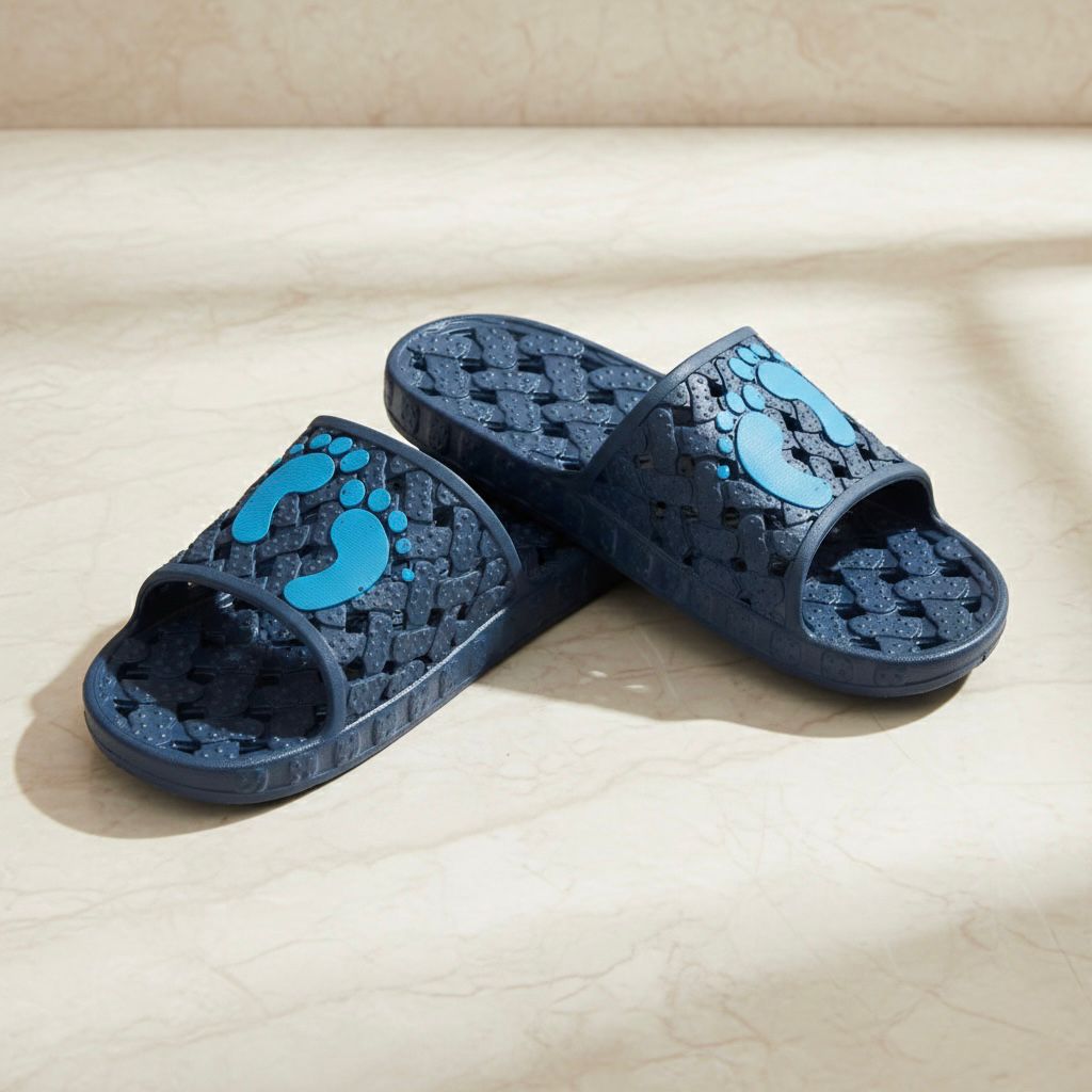 Anti Slip Quick Dry Bathroom Slippers for Wet Tiles.