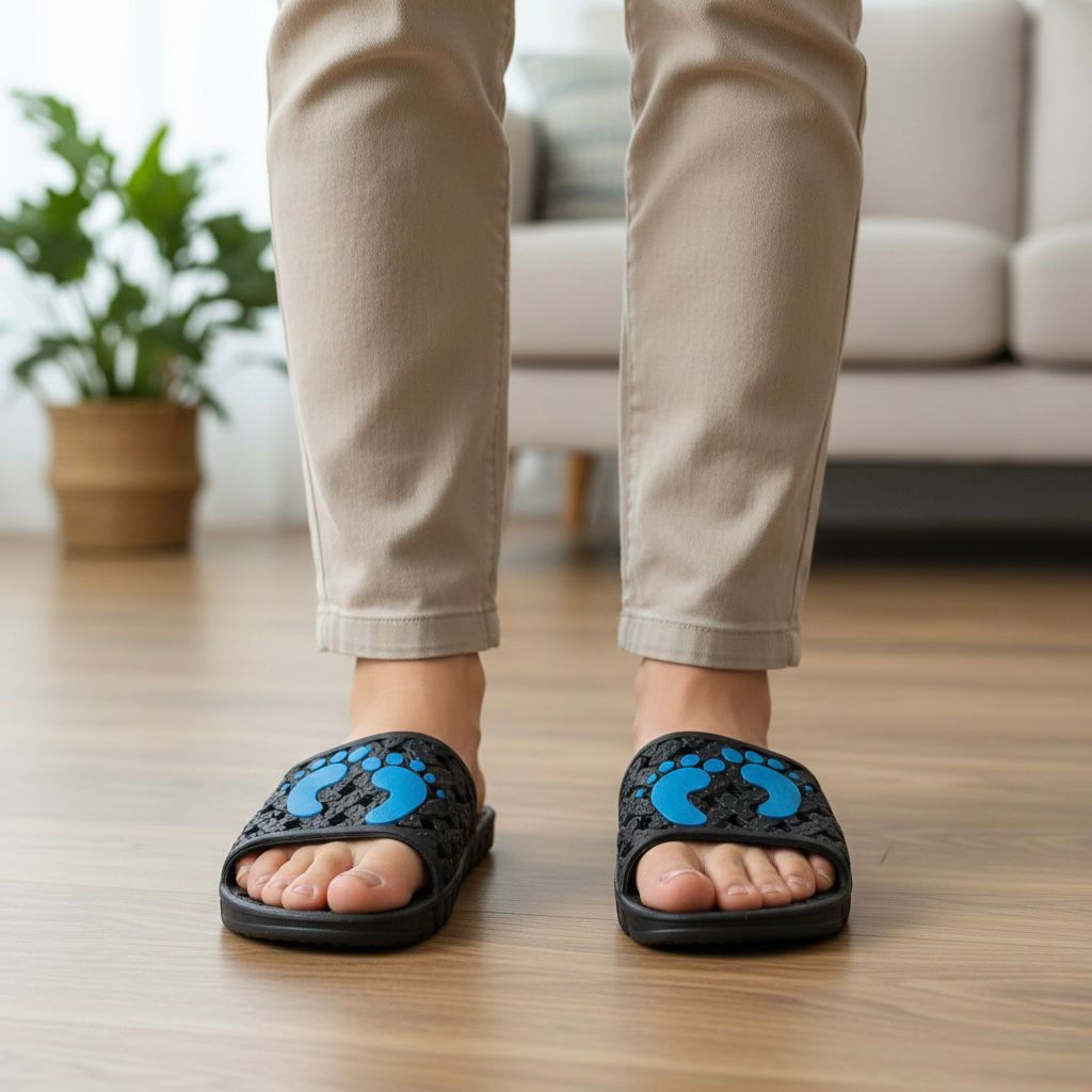 Anti Slip Quick Dry Bathroom Slippers for Wet Tiles.