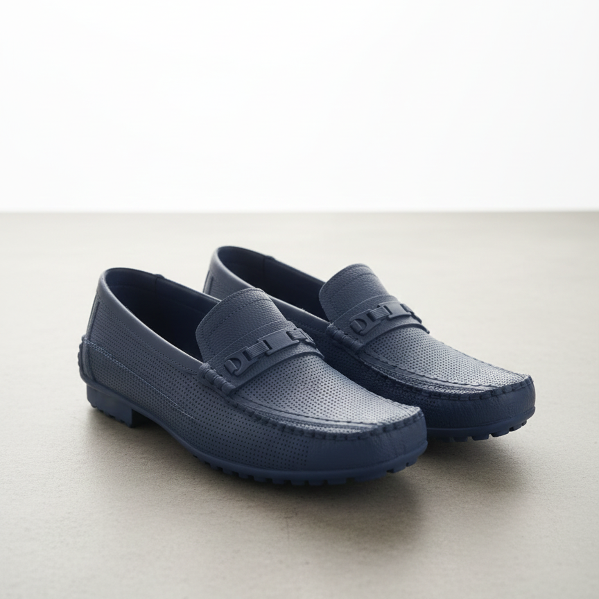 Men’s Premium Perforated Leather Loafers