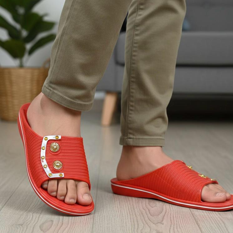 Pure Quality Nylon Home Slippers For Girls
