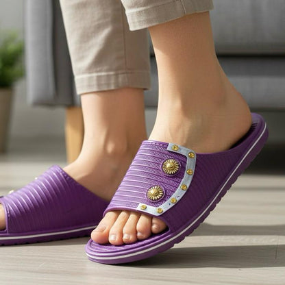 Pure Quality Nylon Home Slippers For Girls