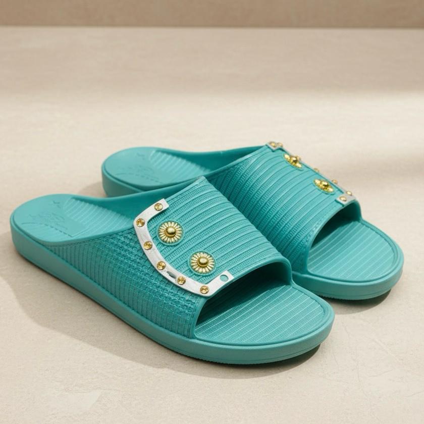Pure Quality Nylon Home Slippers For Girls