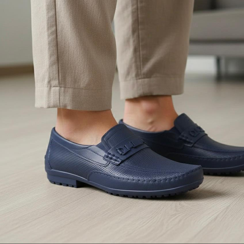 Men’s Premium Perforated Leather Loafers