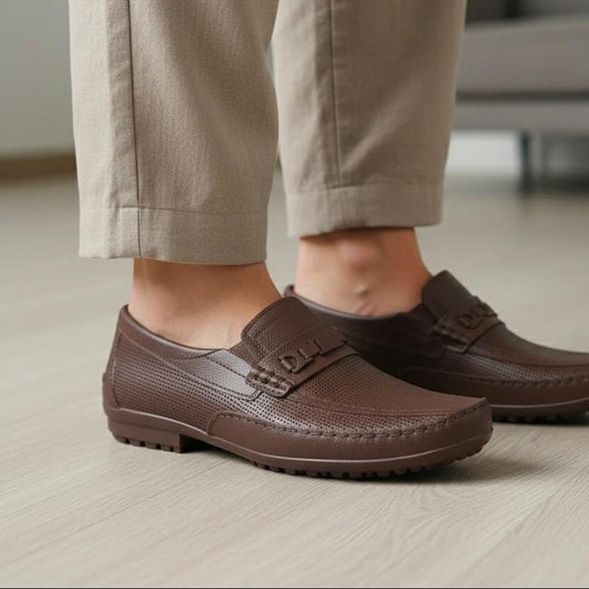 Men’s Premium Perforated Leather Loafers
