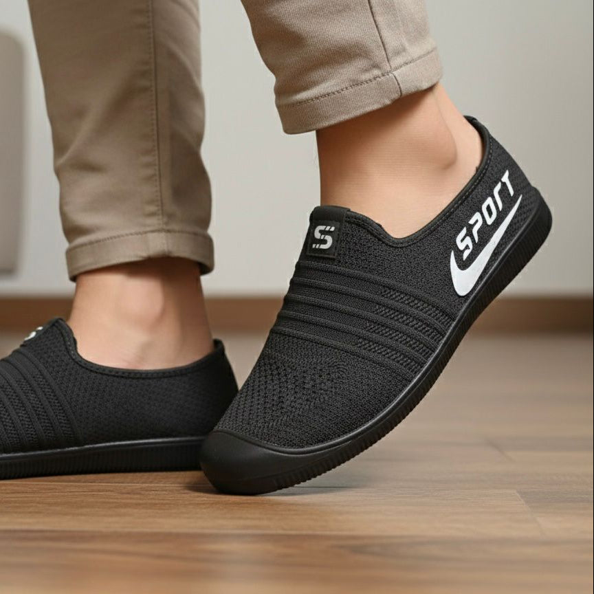 Men’s Premium Perforated Saddle Nylon Loafer
