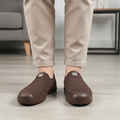 Men’s Premium Perforated Saddle Nylon Loafer