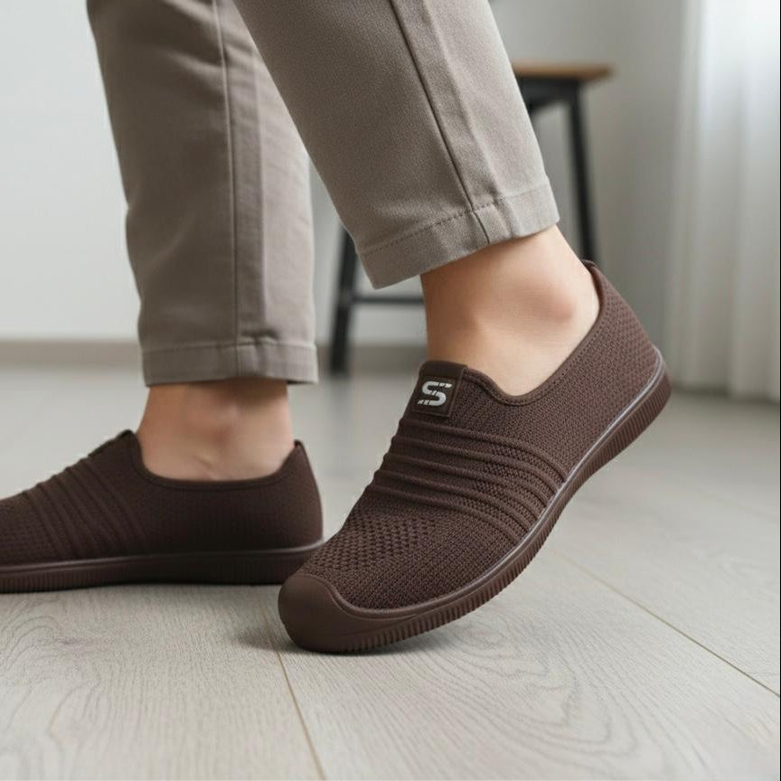 Men’s Premium Perforated Saddle Nylon Loafer